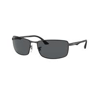 Ray - Ban Homme Ray - Ban RB3498 N/A 006/81 Lunettes de soleil Métal Noir Gris Carré Polarisé
