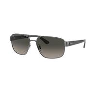 Ray - Ban Homme Ray - Ban RB3663 004/71 Lunettes de soleil Métal Gris Gris Géométrique Normale Ombré