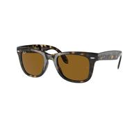 Ray - Ban Homme Ray - Ban RB4105 FOLDING WAYFARER 710 Lunettes de soleil Injecté Tortue Carré Normale