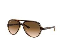 Ray-Ban Lunettes de soleil - CATS 5000 - RB4125 - 710/51 - 59mm - Havana, Aviateur