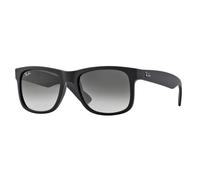 Ray - Ban Homme Ray - Ban RB4165 JUSTIN 601/8G Lunettes de soleil Injecté Noir Gris Carré Normale Ombré