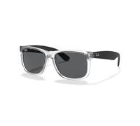 Ray - Ban Homme Ray - Ban RB4165 JUSTIN 651287 Lunettes de soleil Injecté Transparent Gris Carré Normale