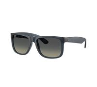 Ray - Ban Homme RB4165 JUSTIN 681311 Lunettes de soleil Nylon Bleu Gris Carré Normale Ombré