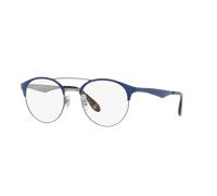 Ray - Ban Homme Ray - Ban RX3545V 2911 Montures optiques Métal Bleu Pantos