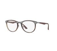 Ray - Ban Homme Ray - Ban RX7116 8016 Montures optiques Plastique Havane Carré