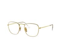 Ray - Ban Homme Ray - Ban RX8157V FRANK 1225 Montures optiques Titane Or Transparent Carré Normale