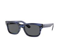 Ray - Ban Homme RB2283 MR BURBANK 1339B1 Lunettes de soleil Plastique Bleu Gris Carré Normale