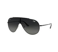 Ray - Ban Homme RB3597 WINGS 002/11 Lunettes de soleil Métal Noir Gris Pilote Normale Ombré