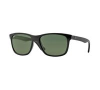 Ray - Ban Homme RB4181 RB4181 601 Lunettes de soleil Injecté Noir Vert Carré Normale