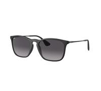Ray - Ban Homme RB4187F CHRIS 622/8G Lunettes de soleil Injecté Noir Gris Carré Normale Ombré