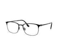 Ray - Ban Homme RX6494 2904 Montures optiques Métal Noir Transparent Pillow Normale