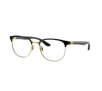 Ray - Ban Homme RX8422 2890 Montures optiques Métal Noir Transparent Géométrique Normale