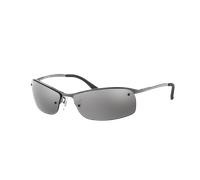 Ray-Ban Homme Sunglass RB3183 - Couleur du Monture: Gunmetal, Couleur de Lentille: Argent