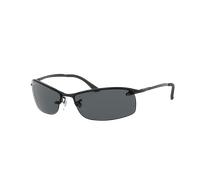 Ray-Ban Homme Sunglass RB3183 - Couleur du Monture: Noir, Couleur de Lentille: Gris foncé Polarisé