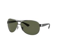 Ray-Ban Homme Sunglass RB3386 - Couleur du Monture: Gunmetal, Couleur de Lentille: Vert G-15