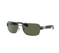 Ray-Ban Homme Sunglass RB3522 - Couleur du Monture: Gunmetal, Couleur de Lentille: Vert G-15