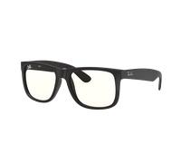 Ray-Ban Homme Sunglass RB4165 Justin Clear - Couleur du Monture: Caoutchouc noir, Couleur de Lentille: Incolore