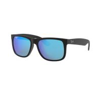 Rayban homme 0RB4165 622/55 51 Montures de lunettes, Noir (Black Rubber/Green Mirror Blue)
