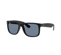 Ray-Ban Homme Sunglass RB4165F Justin Classic - Couleur du Monture: Caoutchouc noir, Couleur de Lentille: Bleu