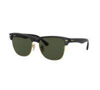 Ray-Ban Homme Sunglass RB4175 Clubmaster Oversized - Couleur du Monture: Noir sur Or, Couleur de Lentille: Vert G-15