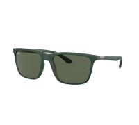 Ray-Ban Homme Sunglass RB4385 - Couleur du Monture: Vert, Couleur de Lentille: Vert foncé