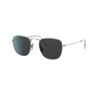 Ray-Ban Homme Sunglass RB8157 Frank Titanium - Couleur du Monture: Argent, Couleur de Lentille: Noir