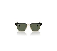 Ray - Ban Enfant Ray - Ban RJ9116S JUNIOR NEW CLUBMASTER 100/71 Lunettes de soleil Injecté Noir Vert Géométrique Normale