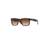 Ray-Ban Lunettes de soleil RB4165 JUSTIN Homme Injectées Carré Tortue Marron Normale