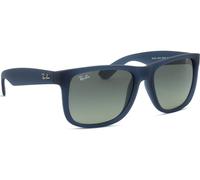 Ray - Ban Homme Ray - Ban RB4165 JUSTIN 681311 Lunettes de soleil Nylon Bleu Gris Carré Normale Ombré