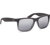 Ray-Ban Lunettes de soleil rectangulaires Gris Taille M
