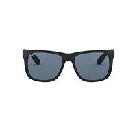 Ray-Ban - Justin Wayfarer Lunettes de Soleil - Noir (Rubber Black) - 54 mm