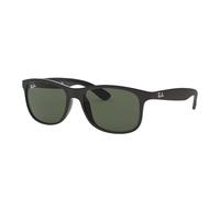 Ray - Ban Homme RB4202 ANDY 606971 Lunettes de soleil Injecté Noir Vert Carré Normale