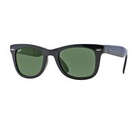 Ray-Ban Lunettes de soleil RB4105 Folding Wayfarer Homme Noir G15 Injecté Carré Normale