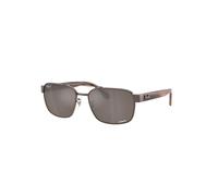 Ray - Ban Unisex Ray - Ban RB3751CH 9259AN Lunettes de soleil Métal Bronze Marron Carré Polarisé