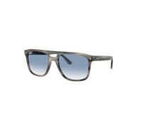Ray - Ban Unisex Ray - Ban RB2213 14243F Lunettes de soleil Acétate Tortue Bleu Carré Normale Ombré