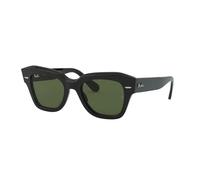 Ray-Ban Lunettes de soleil RB2186 State Street Mixte Acétate noir G-15 49