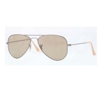 Ray ban Lunettes Aviateur Petit Métal RB3044 029/53 Acier Inoxydable Clair Brun