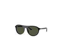 Ray - Ban Unisex Ray - Ban RB2215 901/31 Lunettes de soleil Acétate Noir Vert Carré Normale