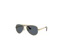 Ray - Ban Unisex Ray - Ban RB3925 AVIATOR MAX 001/R5 Lunettes de soleil Métal Or Bleu Pilote Normale