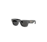 Ray - Ban Unisex Ray - Ban A$AP Rocky RB4940BP WAYFARER PUFFER 686587 Lunettes de soleil Nylon Noir Carré Normale