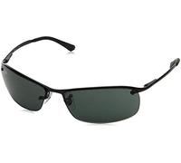 Ray-Ban Lunettes de Soleil 3183 Top Bar Noir Mat