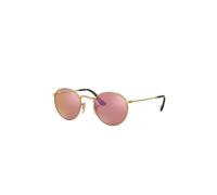 Ray-Ban Round Flat Lenses Cuivre Flash
