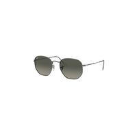 Ray-Ban Lunettes de soleil RB3548N Hexagonal Métal Gunmetal Verres dégradé gris