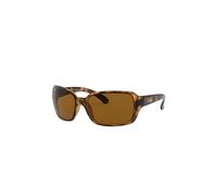 Ray-Ban Lunettes de soleil pour femmes RB4068 642/57 T60 Crystal Brown Polarized Havana