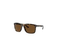 Ray - Ban Unisex Ray - Ban RB4547 BOYFRIEND TWO 710/57 Lunettes de soleil Injecté Tortue Marron Carré Polarisé