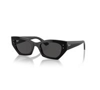 Ray-Ban Lunettes de soleil RB4430 ZENA 667787 – Unisexe, monture injectée noire, verres gris