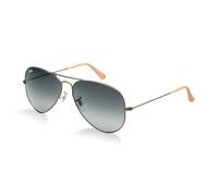 Ray ban Lunettes de Soleil Aviateur Métal Rb3025 029/71 Gunmetal W / Gris Pente