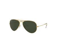 Ray-Ban Lunettes de soleil Aviator RB3025 Métal Or Lentille G-15 55 Unisexe
