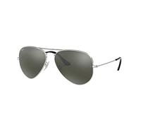 Ray-Ban Lunettes de Soleil AVIATOR LARGE METAL RB 3025 Silver/Grey 58/14/135 unisexe