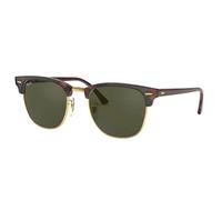 Ray-Ban Lunettes de soleil RB3016 Clubmaster W0366 Acétate Tortue Carré Verres G15 Unisexe